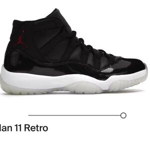 Jordan 11 Retro Black and White Sneakers